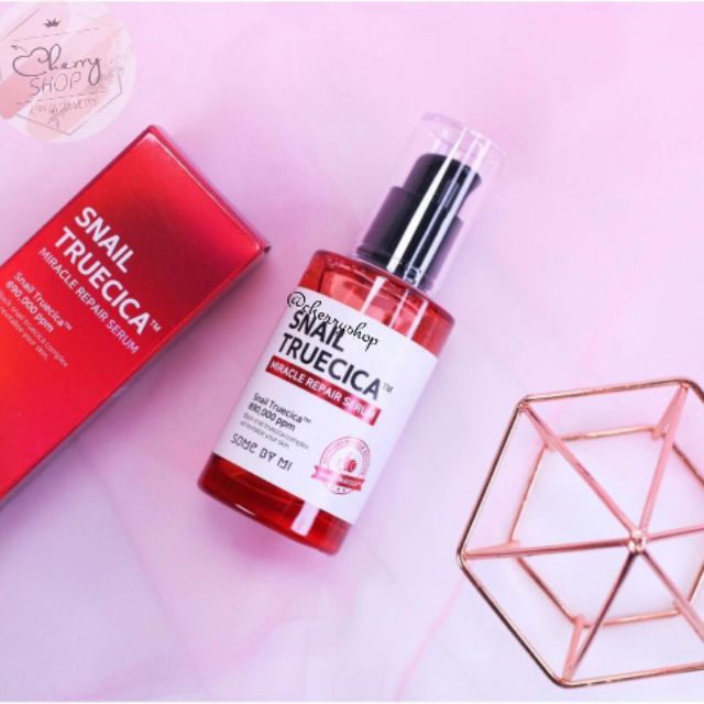Tinh chất làm mờ sẹo, dưỡng trắng some by mi snail truecica miracle repair 50ml | BigBuy360 - bigbuy360.vn