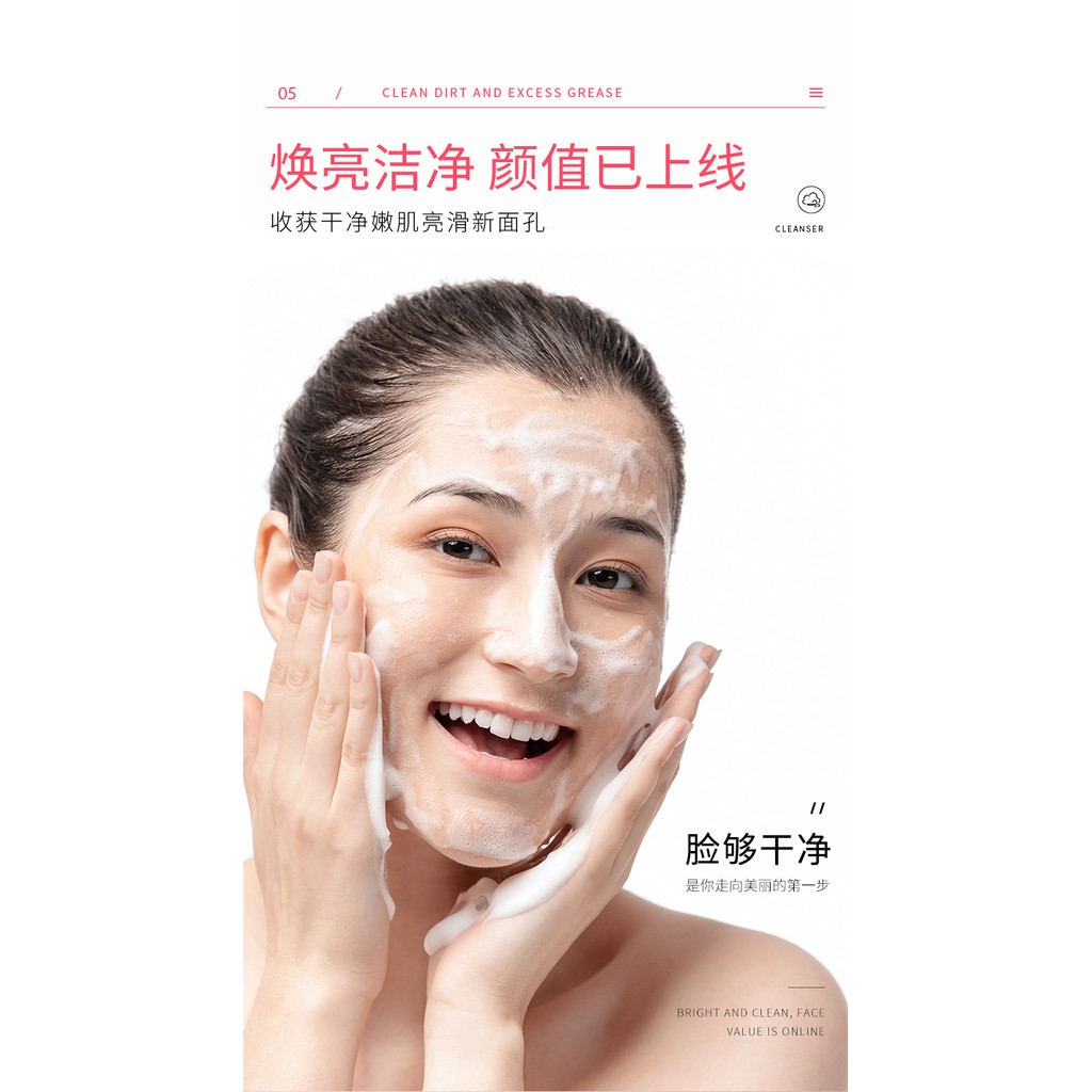 Sữa Rửa Mặt vị Đào Bioaqua 100g - Chính Hãng
