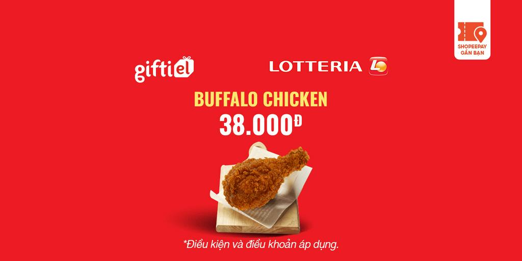 E-Voucher Lotteria Buffalo Chicken