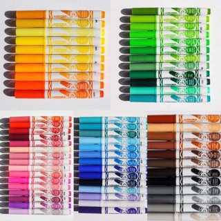 Bút lông nét thanh nét đậm mini Crayola (cây lẻ, màu ngẫu nhiên)