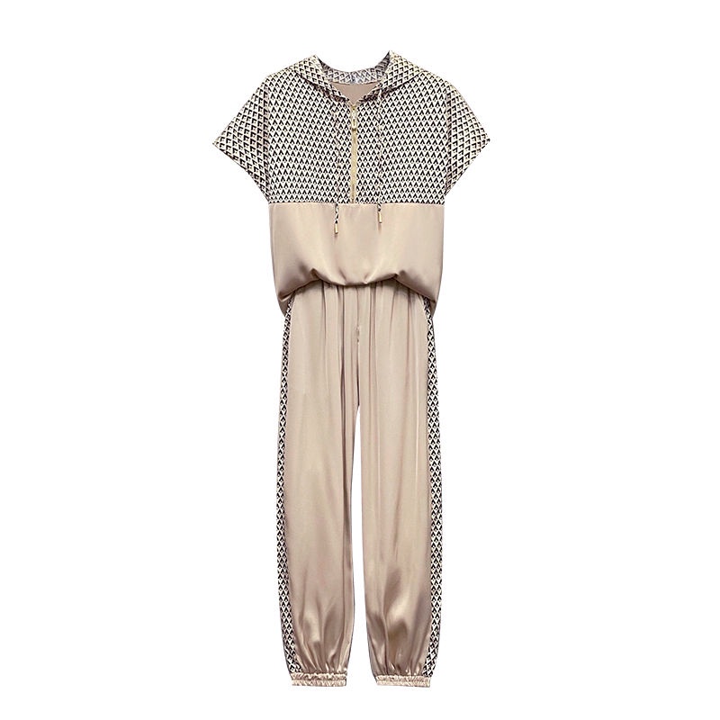 Set trang phục thể thao 2 món dáng rộng size lớn phong cách Hàn Quốc 2022 thời trang mùa hè cho học sinh nữ (Có bán lẻ)