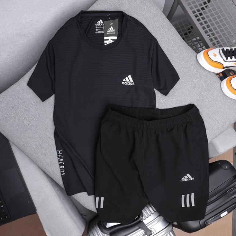 BỘ THỂ THAO NAM DSA LỖ KIM CỔ TRÒN - logo phản quang