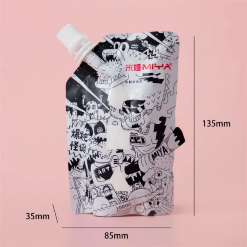 Màu Vẽ Goeche, Màu Wat HIMI MIYA Tuýp 100ml L1