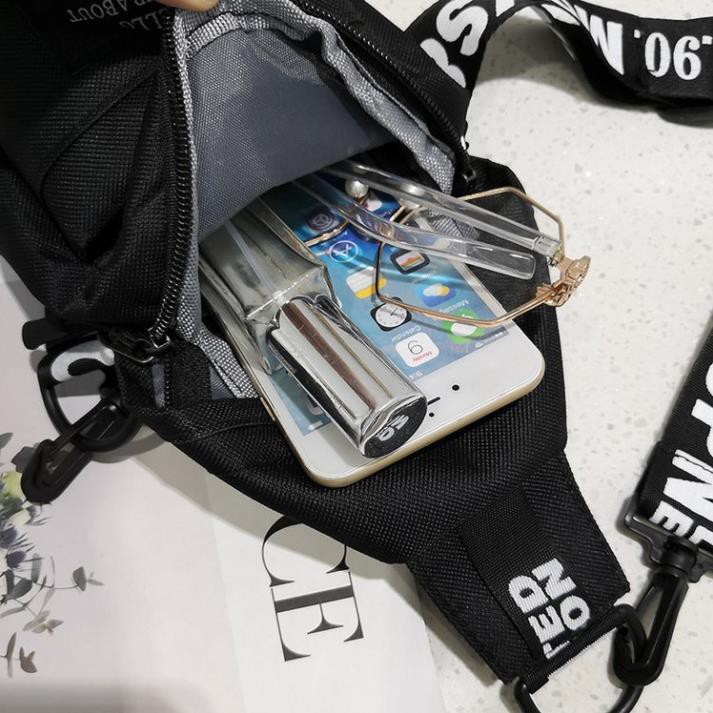 [Video thật] Túi bao tử đeo chéo cá tính, chất dày dặn chắc chắn TX01 | BigBuy360 - bigbuy360.vn