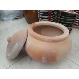 Nồi đất nung mộc tròn số 5