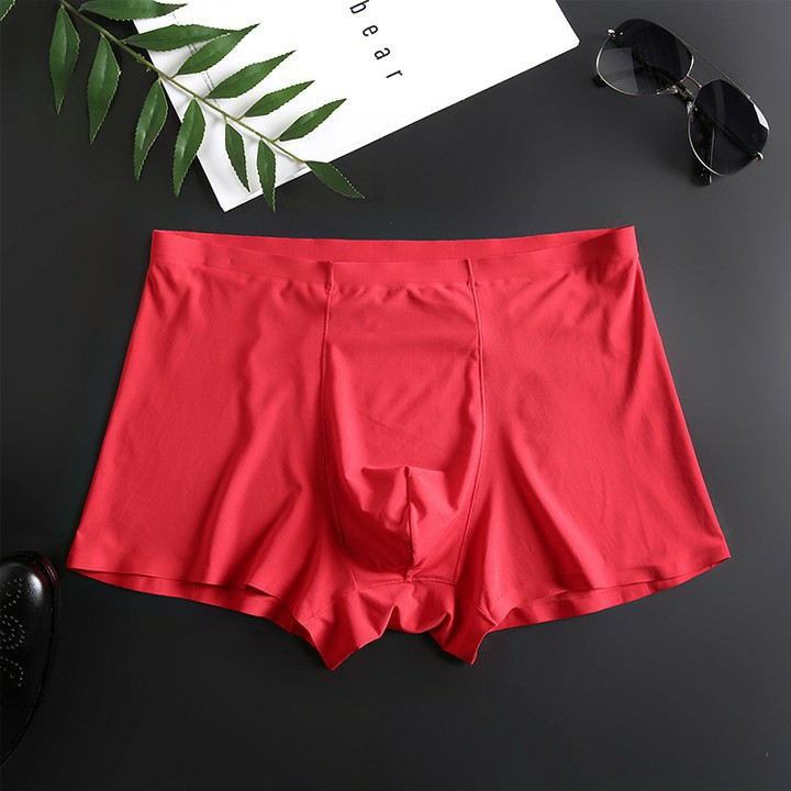 Quần sịp nam boxer đúc cao cấp chất lụa sữa - Mặc nhẹ như không