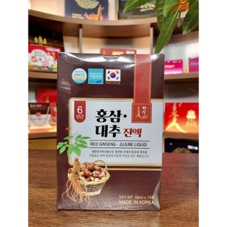 Nước hồng sâm táo đỏ Hàn Quốc