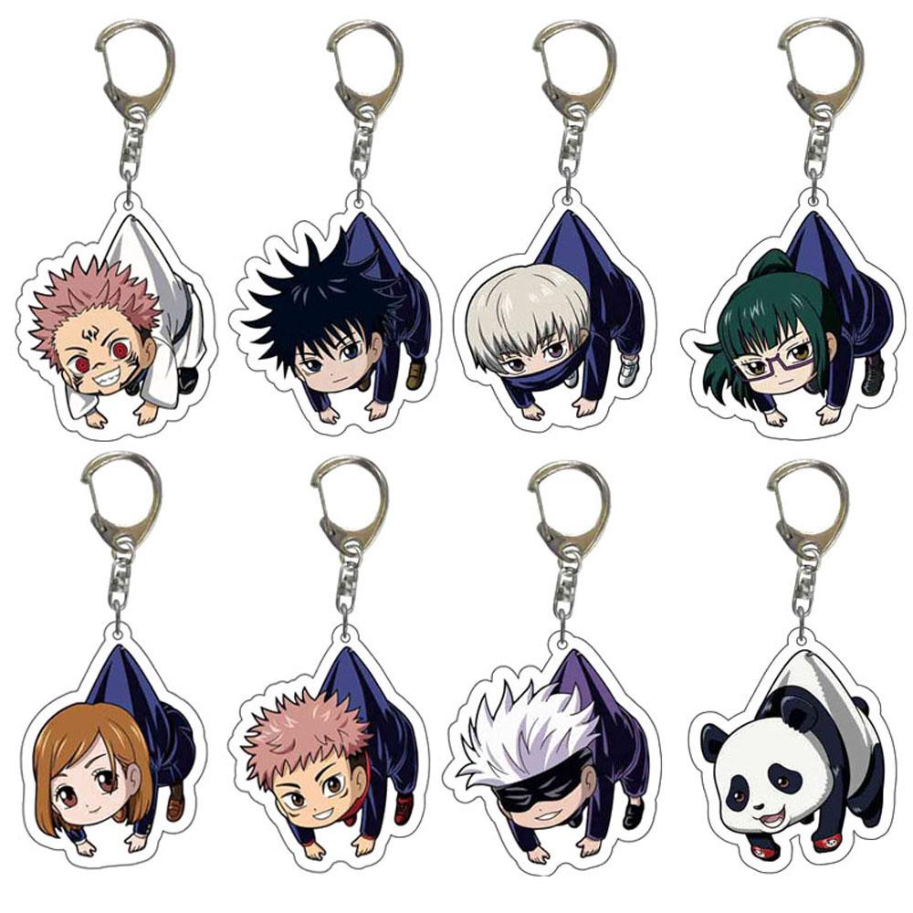 Móc Chìa Khóa Bằng Acrylic Hình Nhân Vật Anime Nhật Bản DARON Jujutsu Kaisen