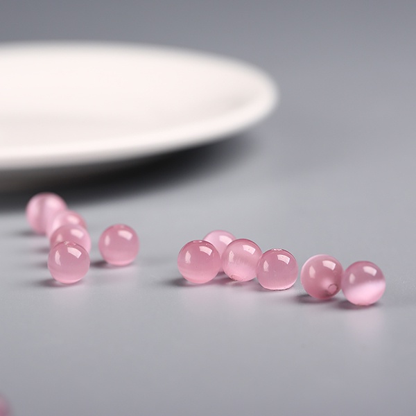 Chuỗi Hạt Pha Lê Màu Hồng Dùng Làm Trang Sức Thủ Công