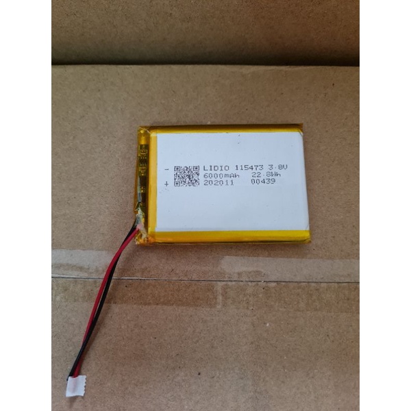 Pin LiDIO 6000mah hàng tốt không phù có bo bảo vệ pin