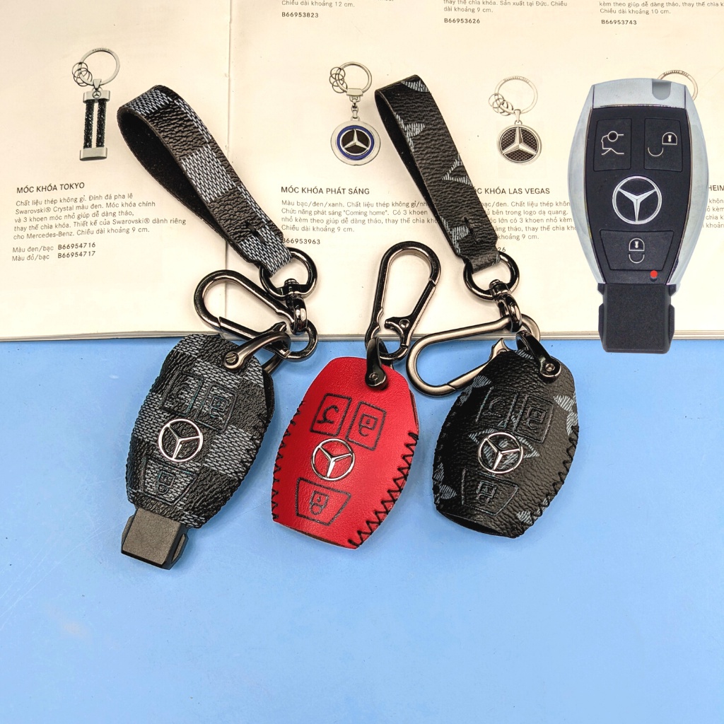 Bao Da Chìa Khóa Mercedes,Bọc Chìa Khóa Mercedes (M1 MÓC D)