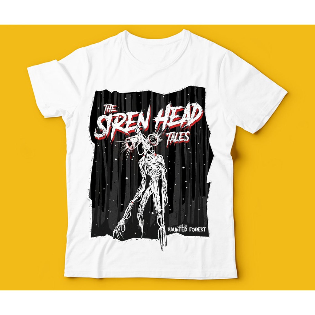 Áo Thun Trẻ Em In Hình the siren head Tale Vui Nhộn Thời Trang unisex Size s-3xl