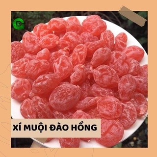 Ô mai xí muội đào hồng phấn hộp 500g.