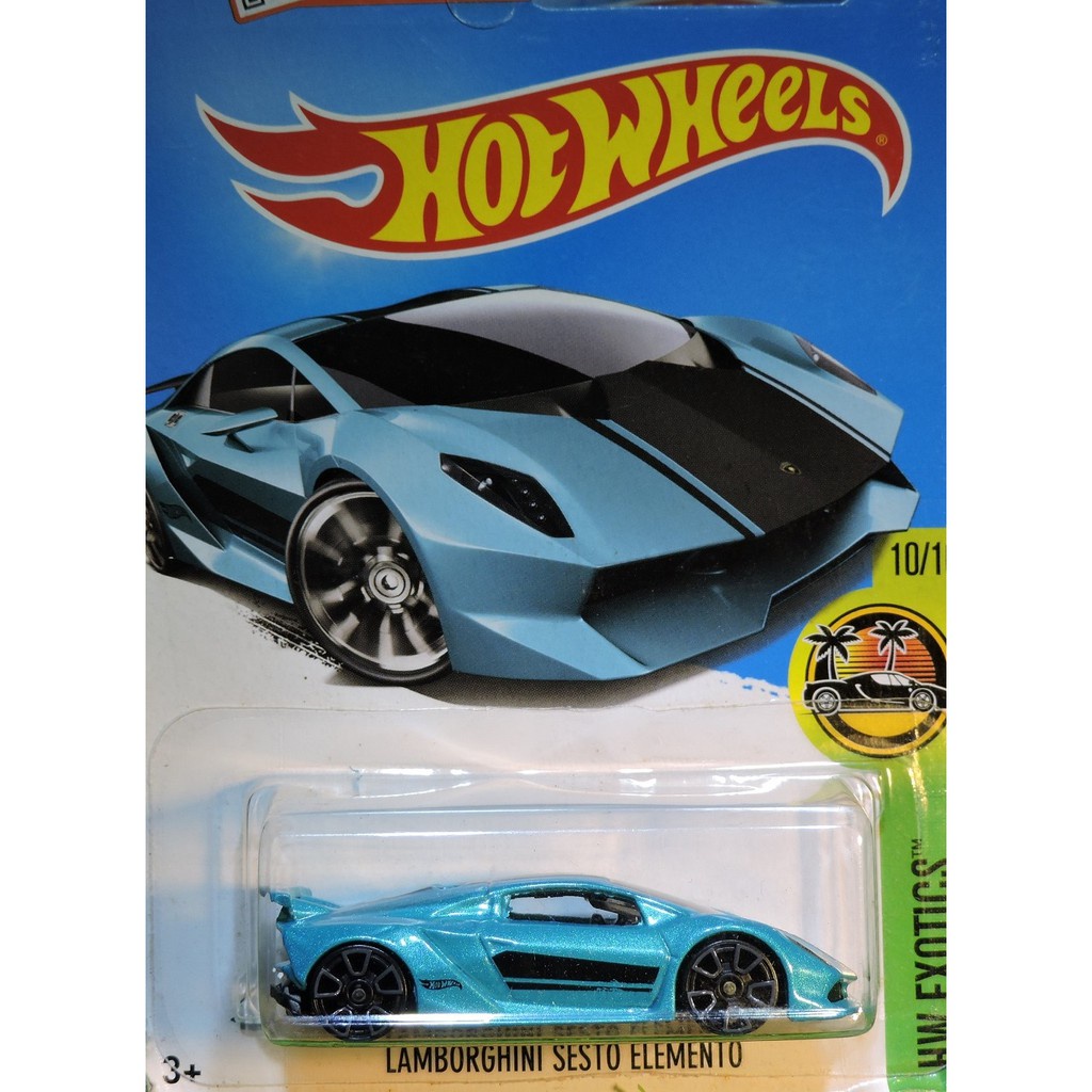 Mô Hình Xe Hotwheels Lamborghini Sesto Elemento