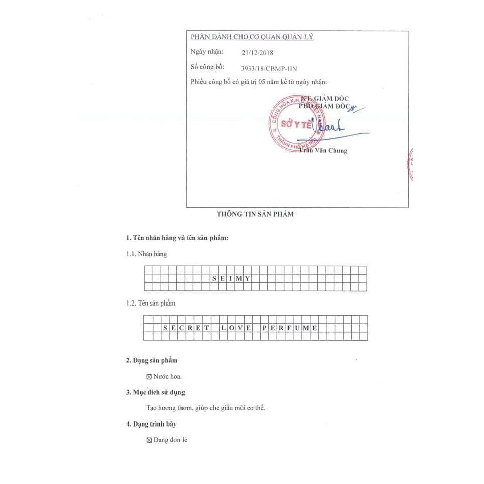 Nước hoa vùng kín Seimy - Secret Love Perfume - Nước hoa cô bé