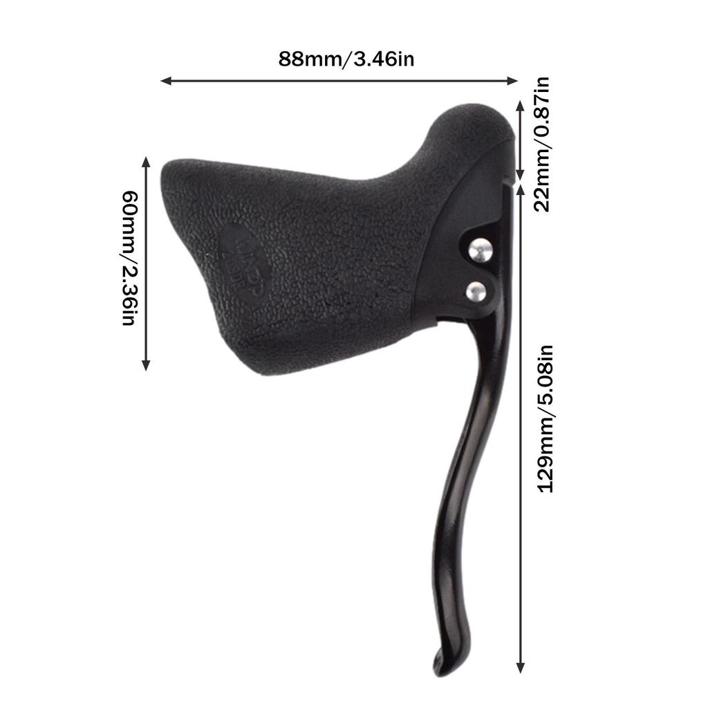 1 Cặp Tay Thắng Xe Đạp Địa Hình Bằng Hợp Kim Nhôm Đường Kính 22.2-23.8 mm Chuyên Dụng