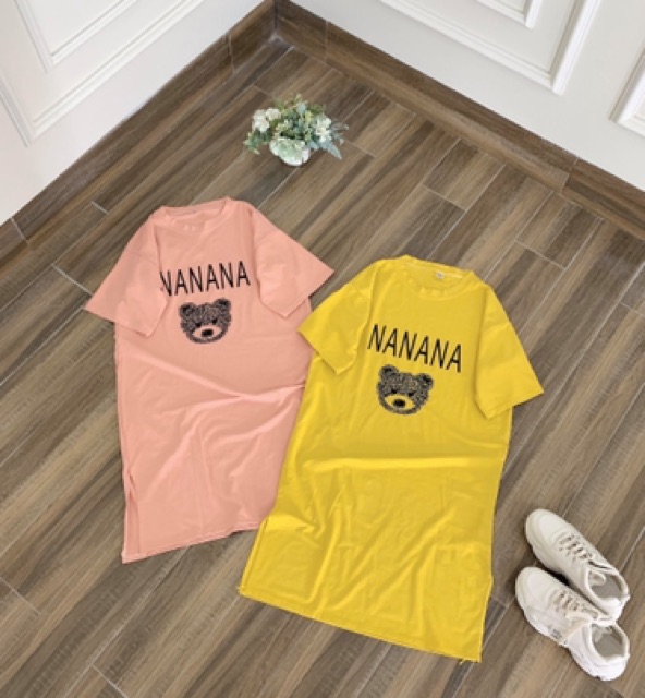 Váy gấu chữ NANA THG765