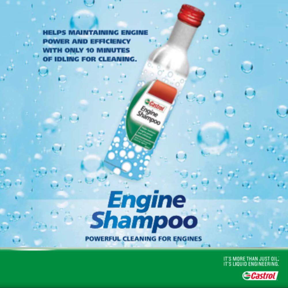 [CASTROL SÚC RỬA ĐỘNG CƠ] CASTROL ENGINE SHAMPOO 300ML