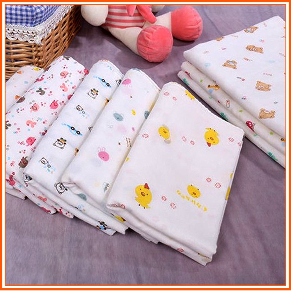 Khăn xô tắm in hoa 4 lớp xuất Nhật cho bé