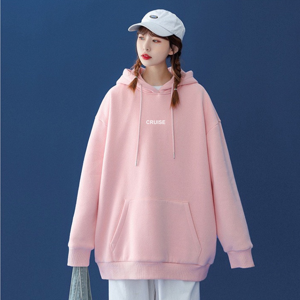 Áo khoác hoodie nỉ ngoại Aqua2ma áo khoác ulzzang Freesize rẻ đẹp Cruise KNN38