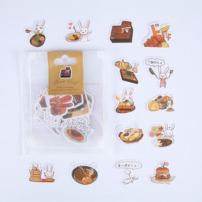 Bộ 39 Hình dán trang trí Nhóc Maruko, Cu Shin, Totoro, Chó con,...