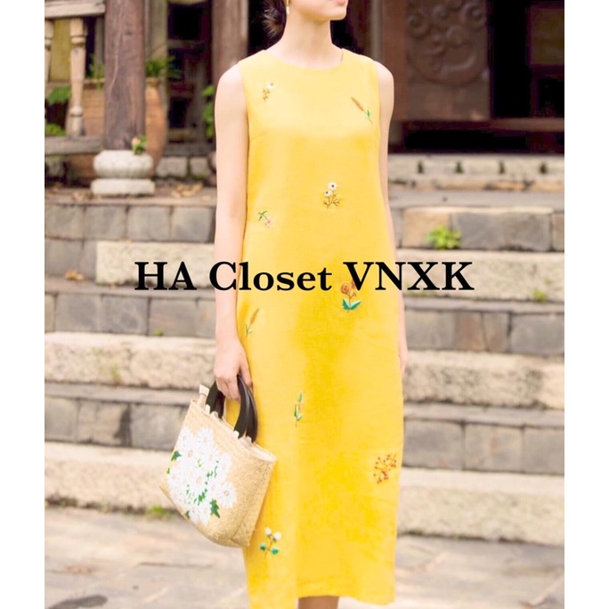 Đầm Linen Thêu Hm Sịn