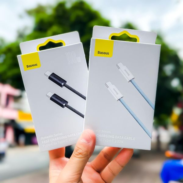 Cáp Sạc Baseus Dynamic Series Fast Charging Data Cable Type-C to Type-C 100W SIÊU NHANH