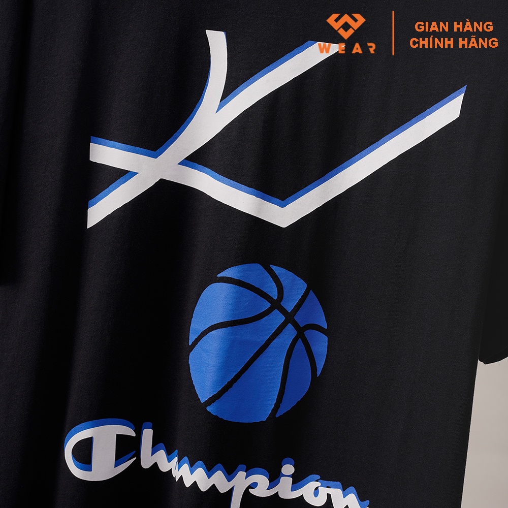 Áo Champion EU Crewneck Tshirt - Black - 216917BLK