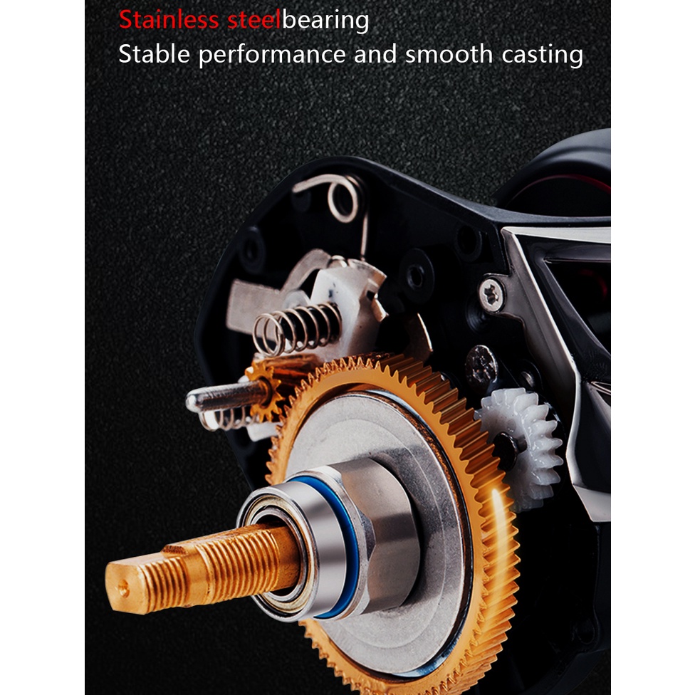 Máy Câu Cá 18 + 1 10kg 7.2: 1 12 Bi Chuyên Nghiệp