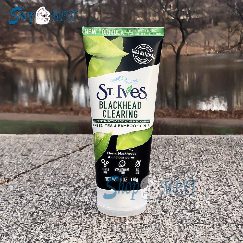 🌸Chính hãng🌸 Sữa rửa mặt trà xanh tẩy tế bào chết dịu nhẹ ST.IVES 170g của Mỹ | BigBuy360 - bigbuy360.vn