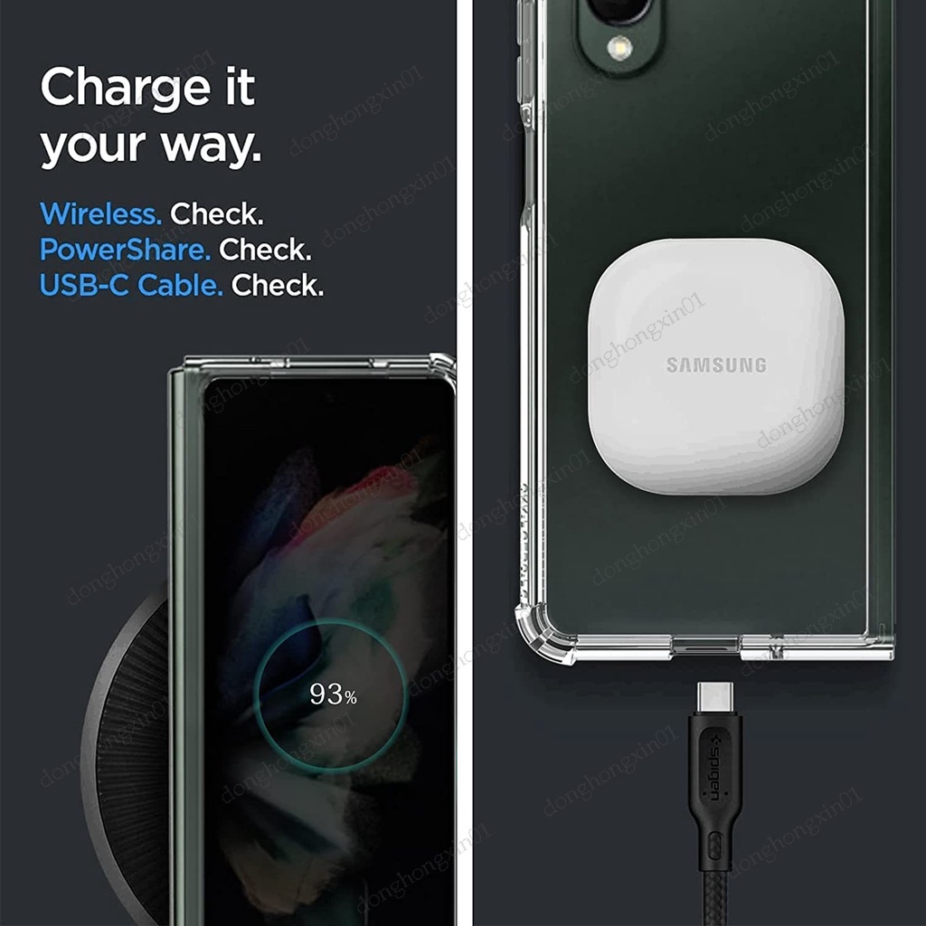 Ốp Điện Thoại Trong Suốt Siêu Mỏng Chống Sốc Cho Samsung Galaxy Z Fold 4 5G