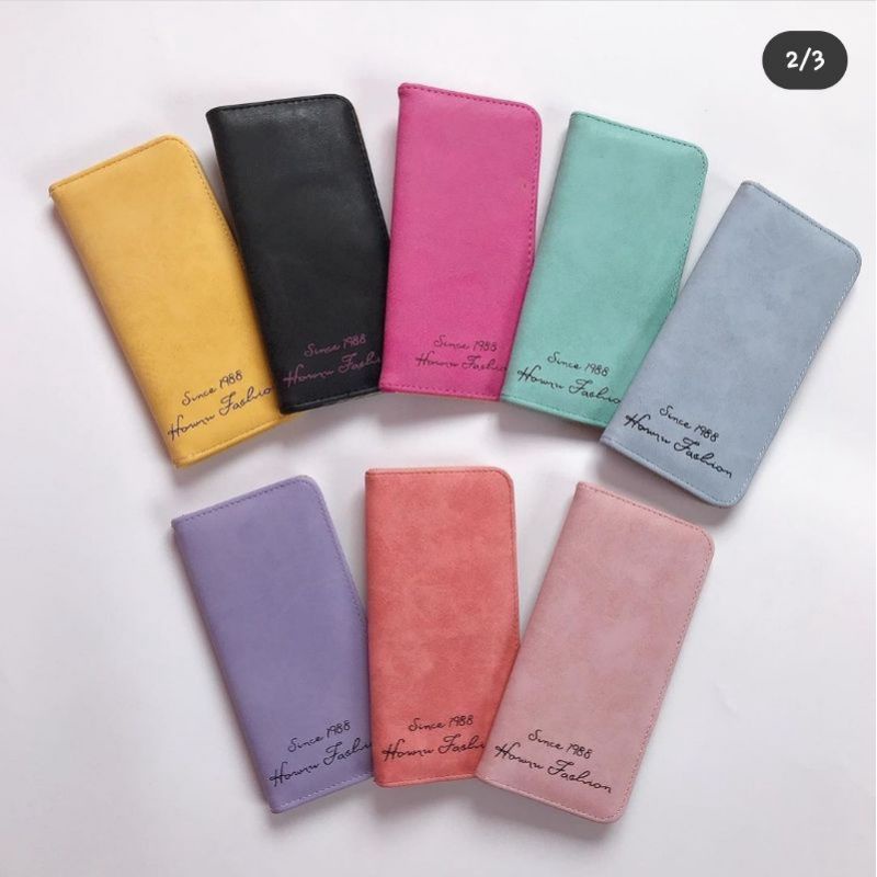 Ví da dáng dài cầm tay Since 1988 nhiều ngăn tiện lợi thời trang