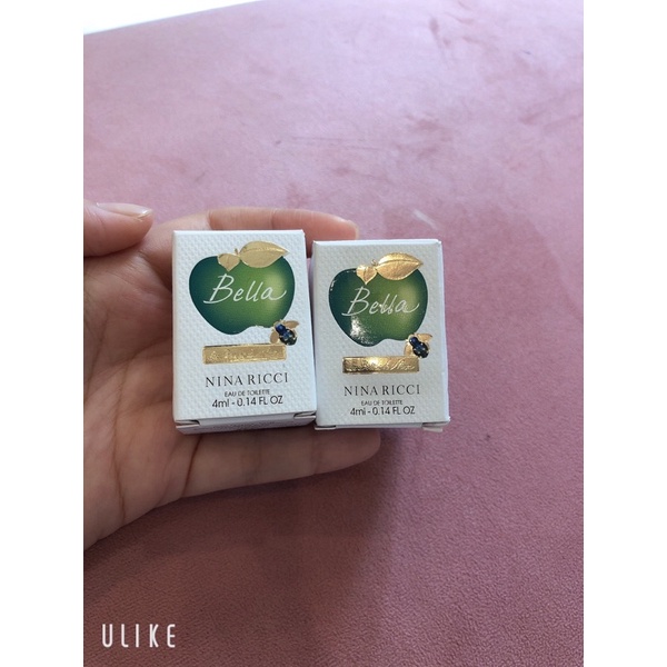 Nước Hoa Mini Chính Hãng Bella Nina Ricci EDT 4ml💋💋