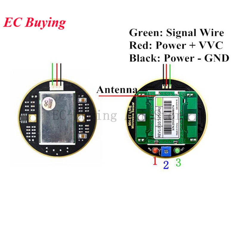 Mô Đun Cảm Biến Chuyển Động Không Dây HB100 24GHZ 10G CDM324 Cho Arduino