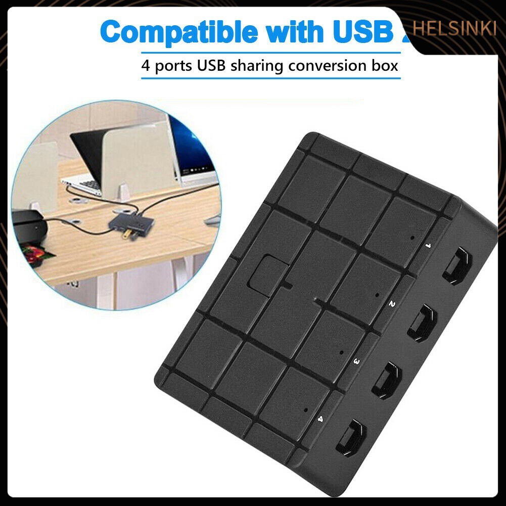 Bộ Chuyển Đổi Usb 2.0 2 / 4 Cổng Cho Máy In / Scan / Chuột