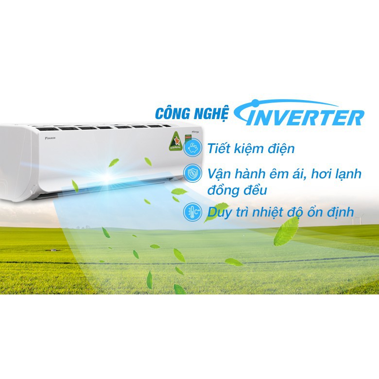 Điều hòa Daikin 18000BTU 1 chiều Inverter R32 Cao cấp FTKC50TVMV/RKC50TVMV