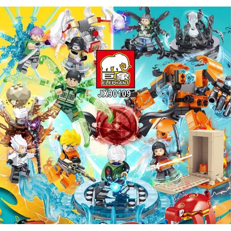 Lego Naruto bộ nhiều nhân vật