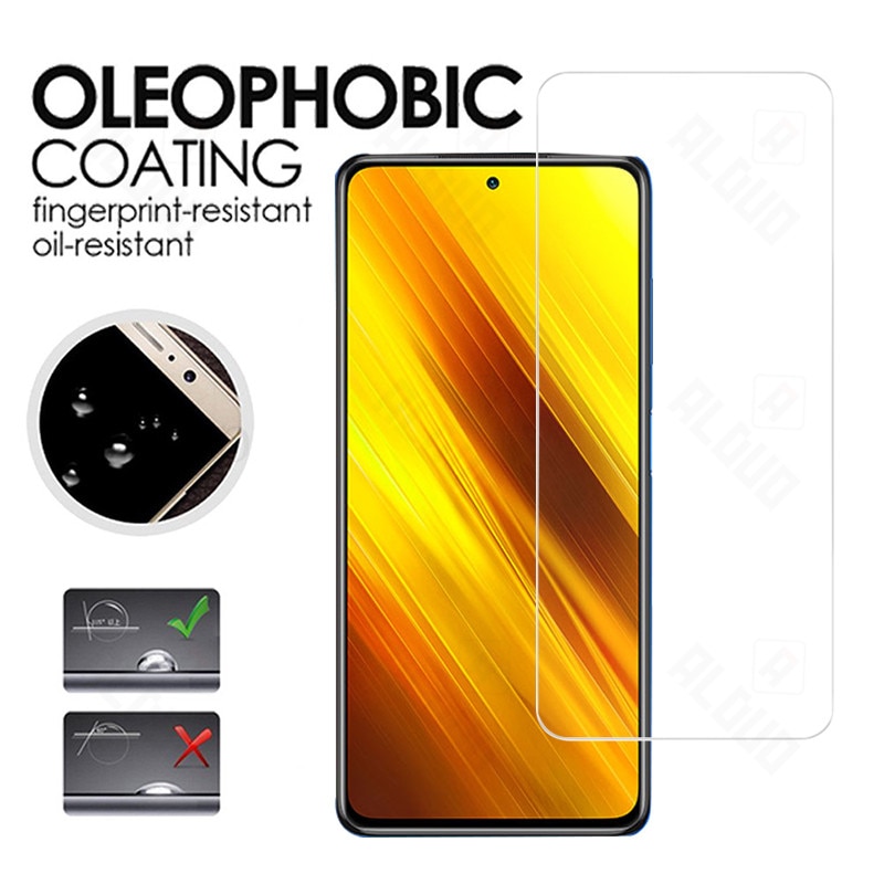 Miếng Dán Kính Cường Lực Cho Xiaomi Poco X3, Dán Màn Hình Xiaomi, Bảo Vệ Màn Hình, Tránh Các Vết Xước Cho Màn Hình