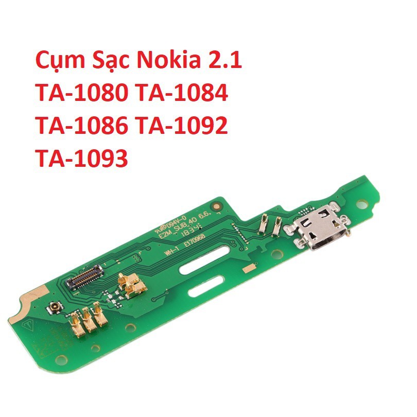 Cụm Chân Sạc Nokia 2.1 TA-1080 TA-1084 TA-1086 TA-1092 TA-1093