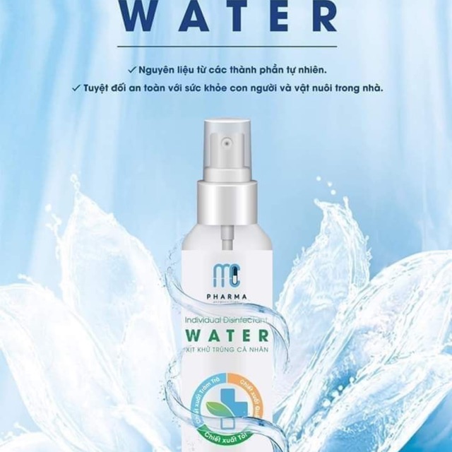 Xịt rửa tay khô kháng khuẩn 99%