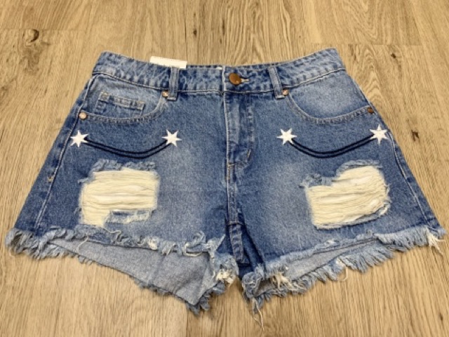 QUẦN JEAN SHORT LƯNG VỪA hiệu COTTON ON