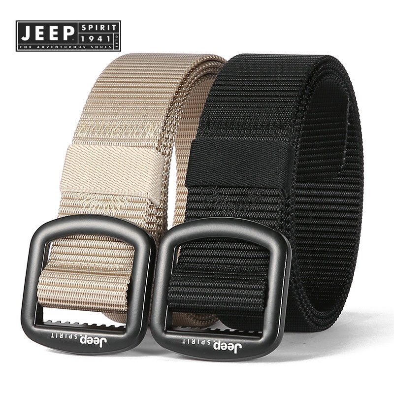 Thắt lưng dệt nam JEEP SPIRIT 1941 ESTD chính hãng mới