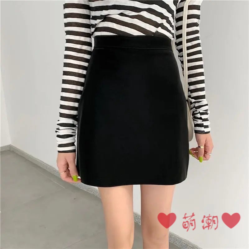 Chân Váy Da Màu Đỏ Rượu Vang Size S-2xl Thời Trang Trẻ Trung