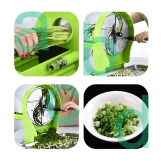 Máy thái hành lá - máy thái rau củ quả cỡ dao 1-8mm