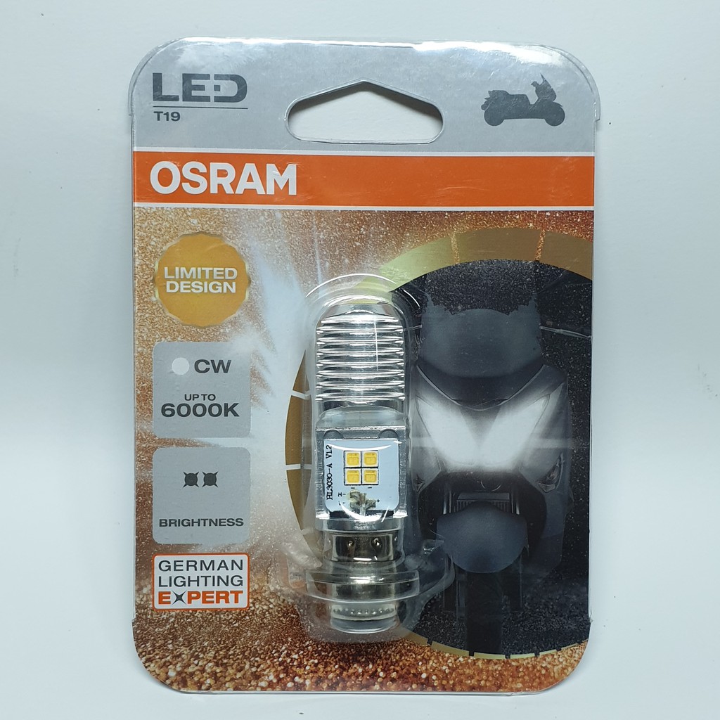 Bóng đèn LED nhỏ T19 OSRAM Ổ cắm cho xe máy