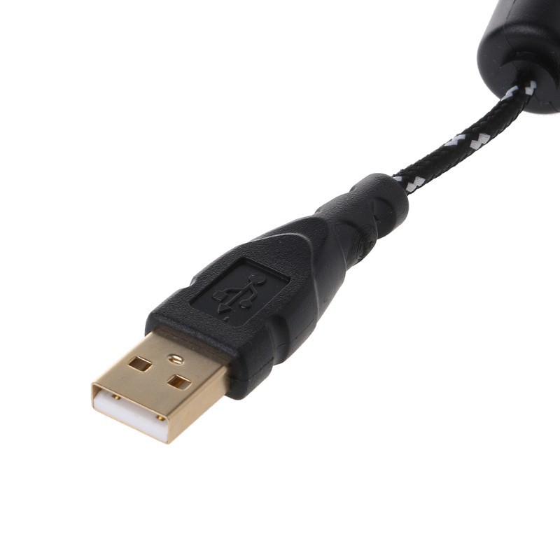 V3 Dây cáp chuột vi tính thay thế cho cáp hư hỏng/nứt dành cho chuột Microsoft Io / ie /Logitech 62 2