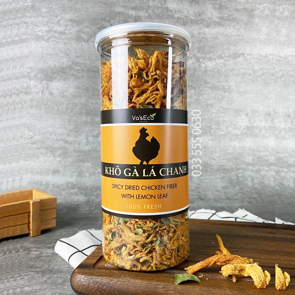 Khô gà lá chanh va'seco Farm