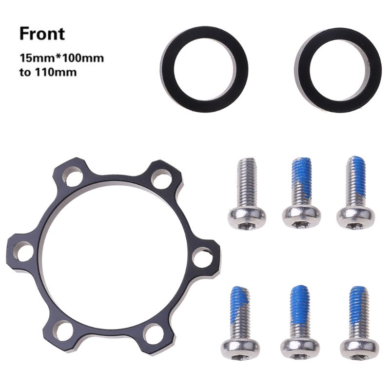 Adapter Tăng Áp Phía Trước / Sau Bằng Hợp Kim 100x15mm Sang 110x15mm / 142x12mm - 14