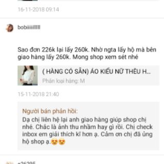 (Hàng có sẵn) Áo kiểu nữ thêu hoa( Có ảnh thật)