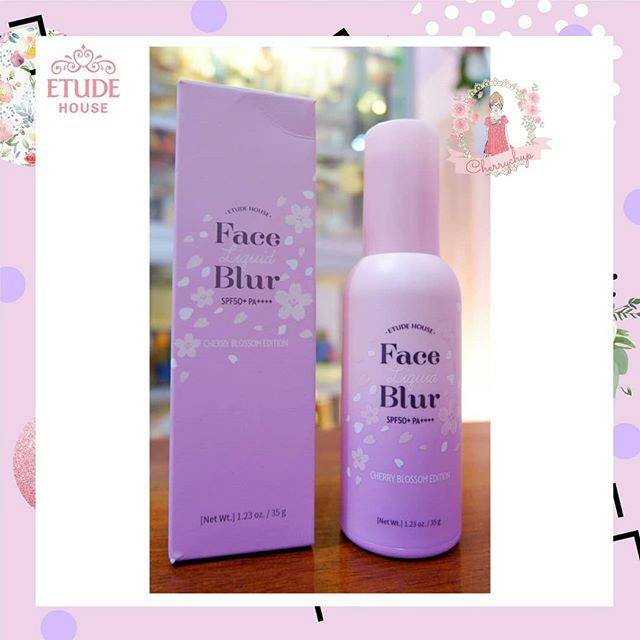 KEM LÓT HOUSE FACE LIQUID BLUR SPF50+ PA+++ CHERRY BLOSSOM EDITION NHẬP KHẨU CHÍNH HÃNG - 4028